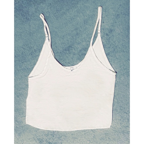 Talula Sheer Cream Camisole (Aritzia) - Picture 1 of 1